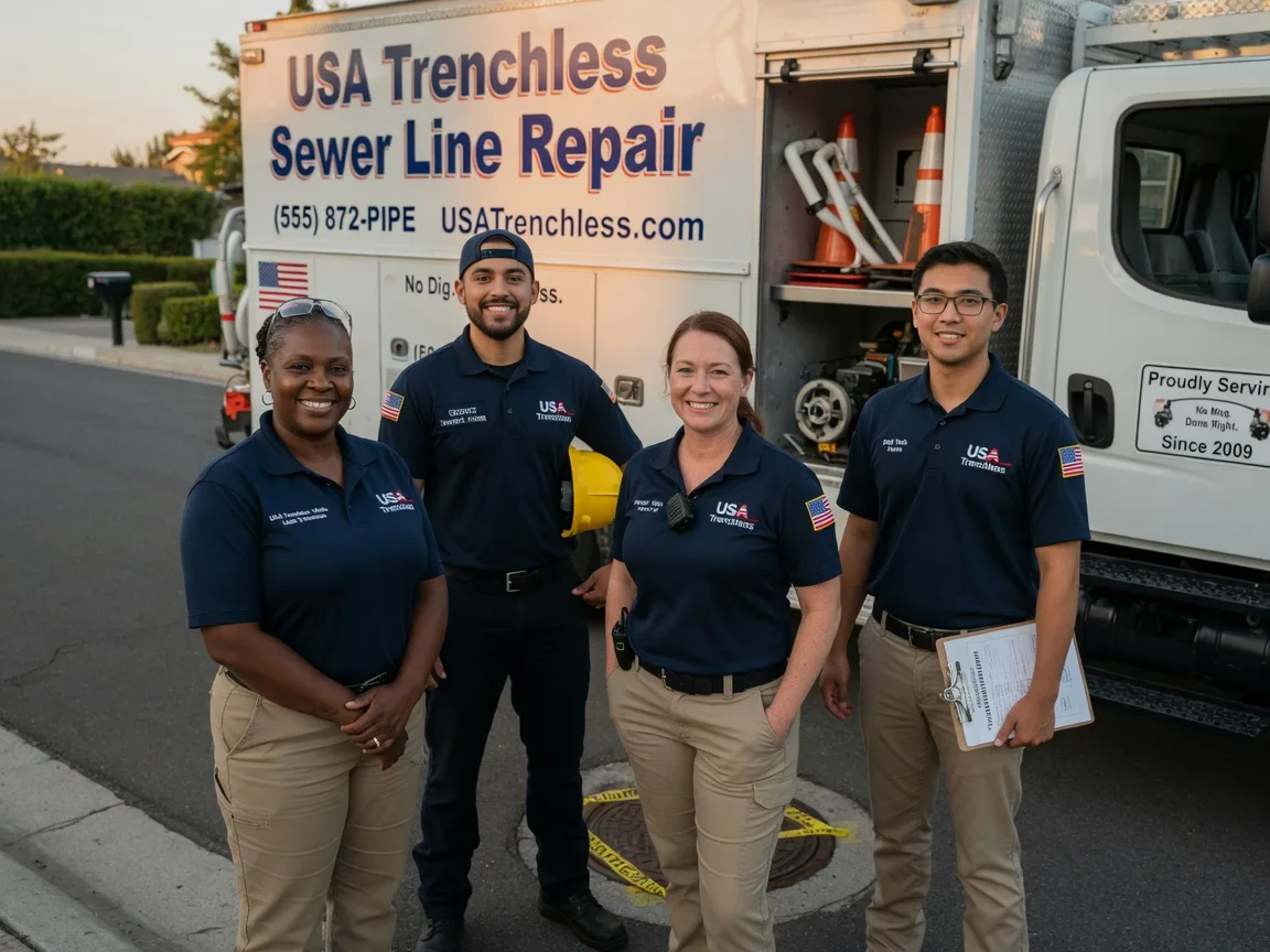 Sewer Line Repair company in Branch, LA